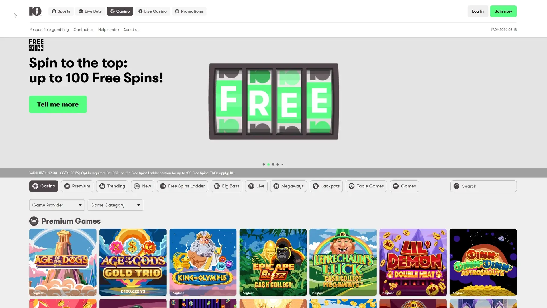 10bet-Casino